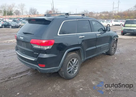 2017 Jeep Grand Cherokee Limited 4X4 z USA, uszkodzony, nr VIN 1C4RJFBG7HC849117
